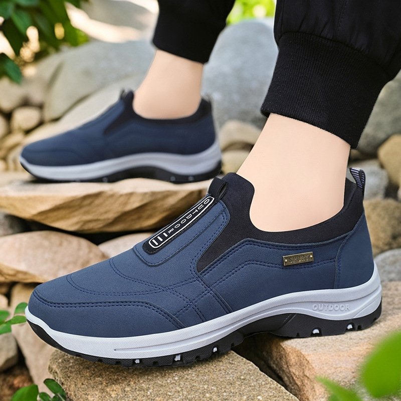 Boat Shoe Leather - Zapatos informales para caminar para hombre,