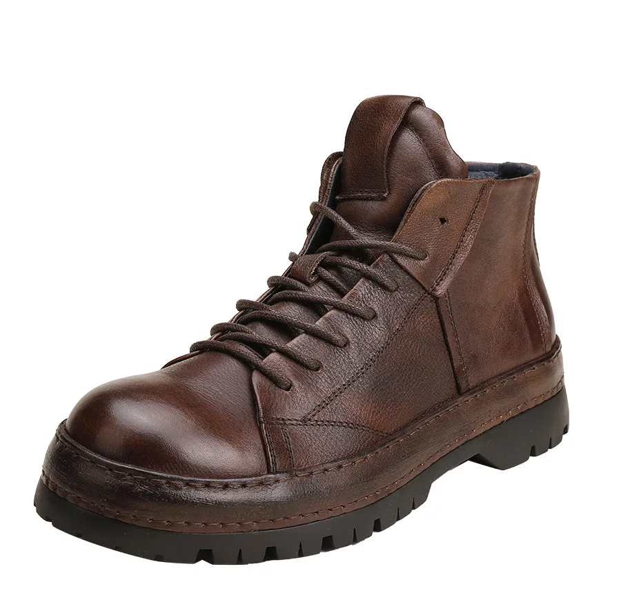 Men'S Shoes Brogues - Botines Vintage británicos para hombre, zapatos