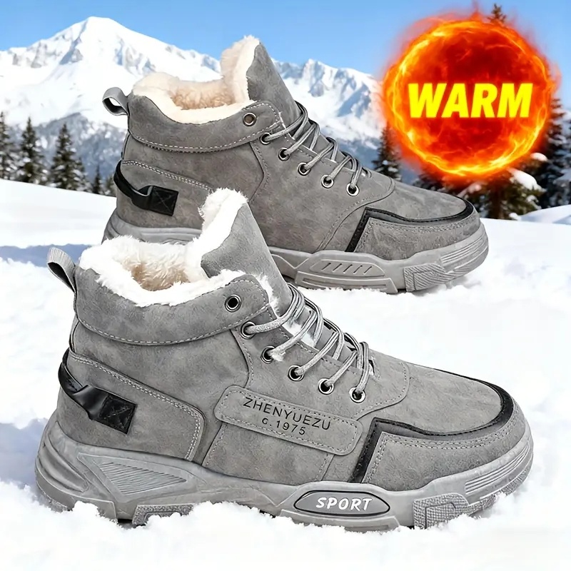 Winter Boot Insulated - Botas de Nieve para Hombre, de