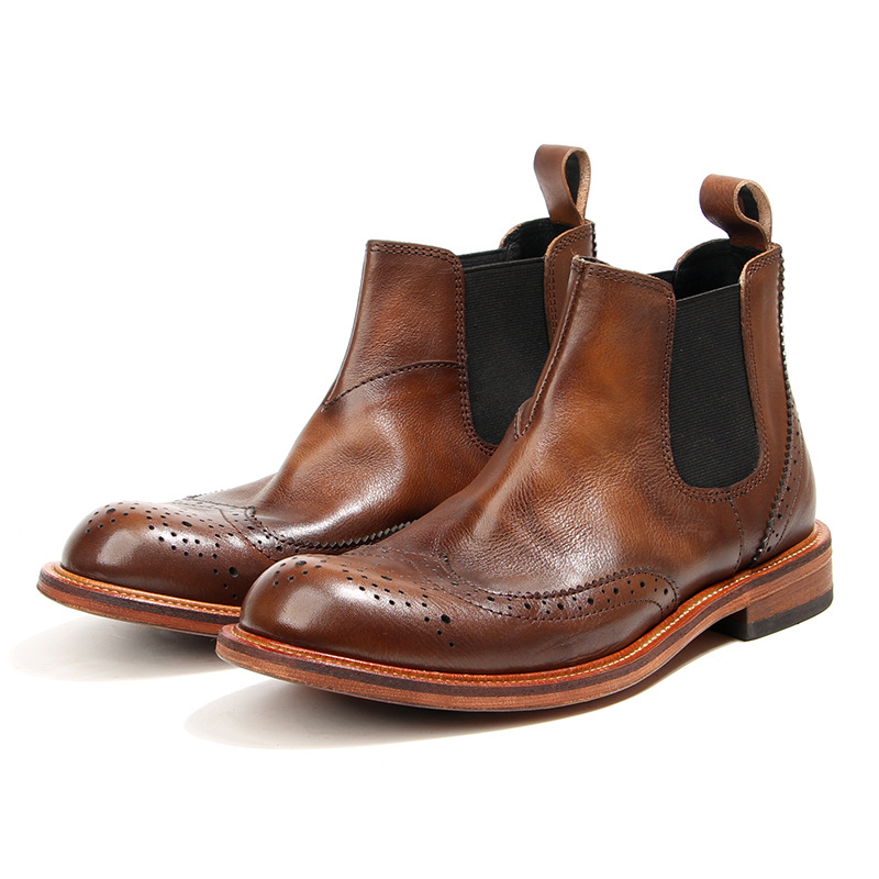 Men'S Shoes Brogues - Hechos a mano nuevos para hombre,