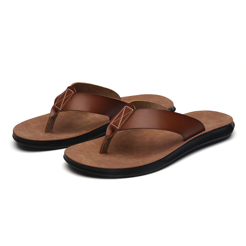Men'S Shoes Top Brands - Sandalias Italianas de Cuero Nuevas para