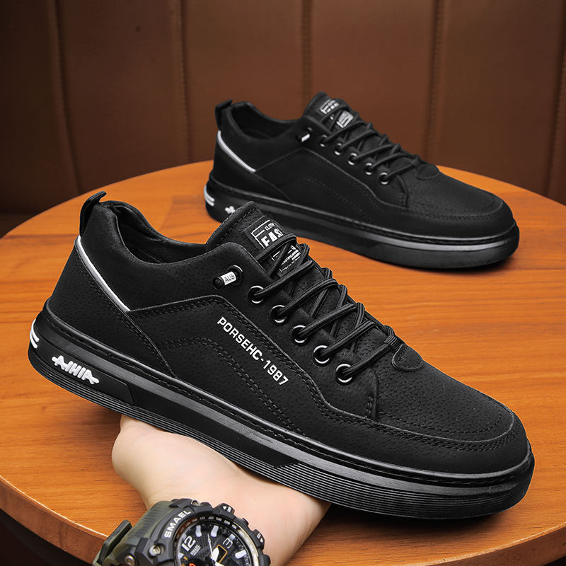 Boat Shoe Leather - Zapatillas de deporte blancas de cuero