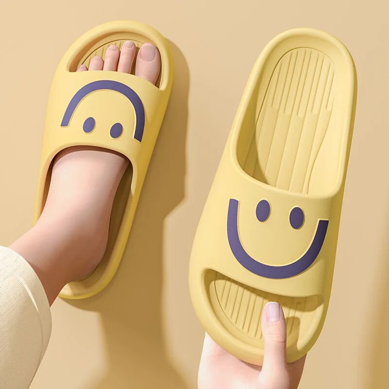 Pantuflas con diseño de cara s - Men'S Shoes To Women'S reseña y precio
