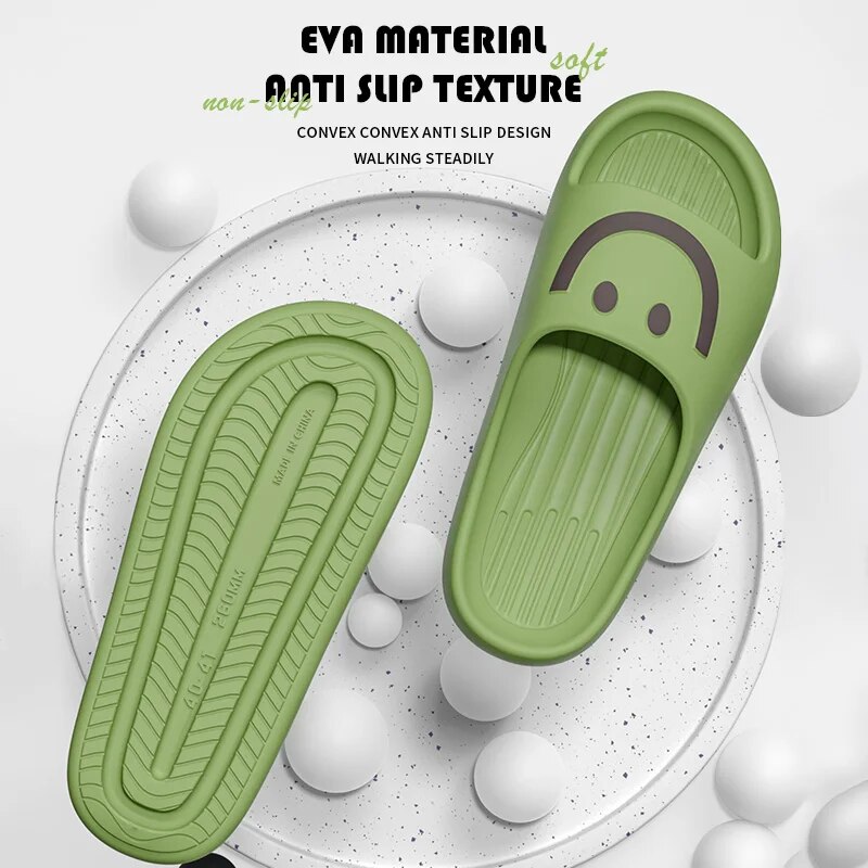 Pantuflas con diseño de cara s - Men'S Shoes To Women'S reseña y precio