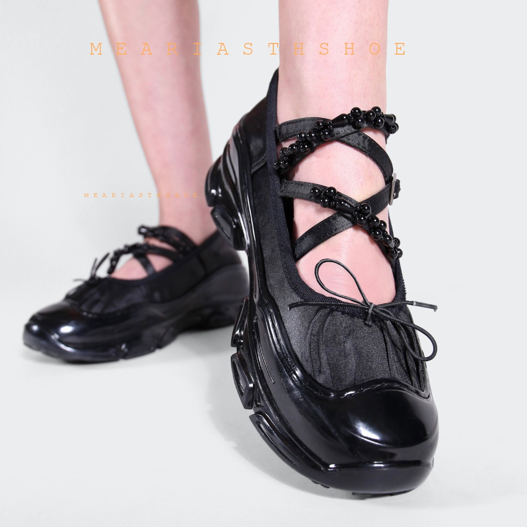 Zapatos planos Mary Jane de ta - Boat Shoe Leather reseña y precio