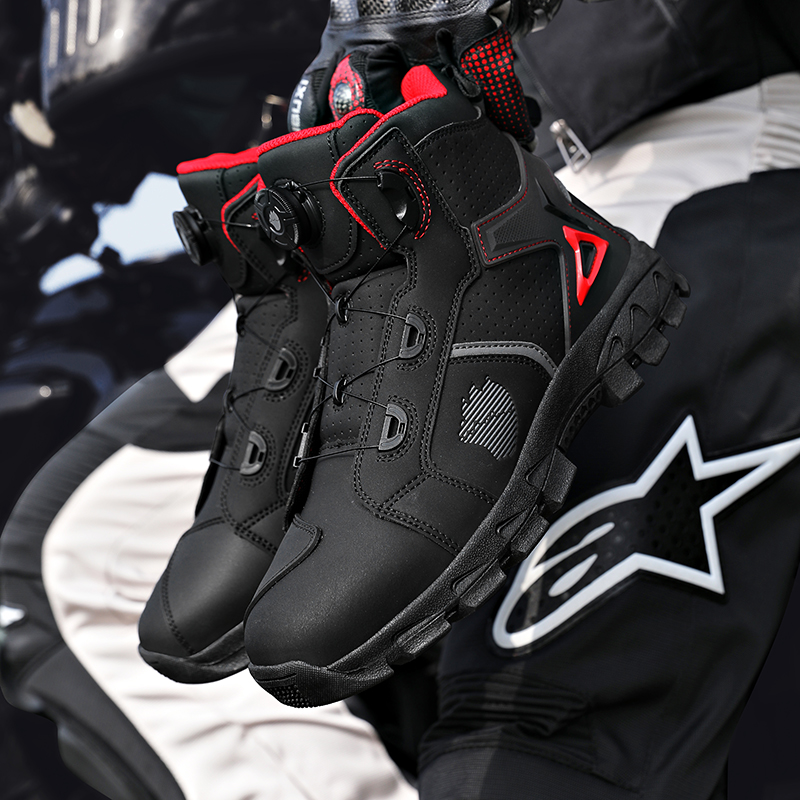 Botas de Motociclismo Profesio - Boat Shoe Leather reseña y precio