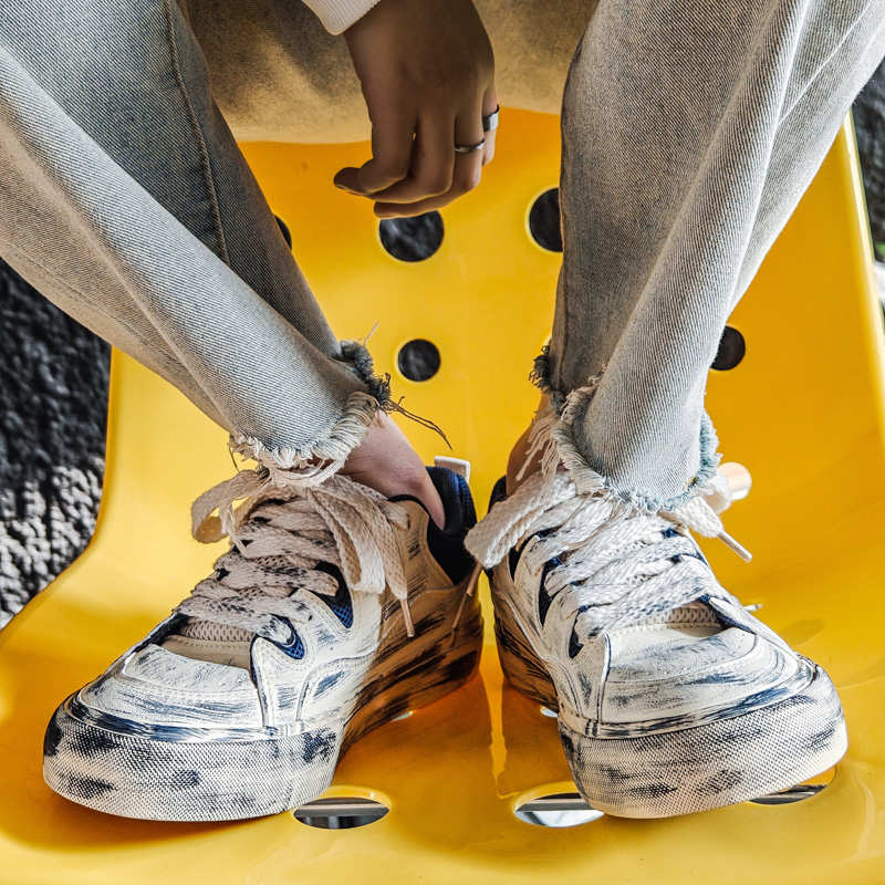 Zapatillas Casuales Blancas de - Men Shoes Runners reseña y precio