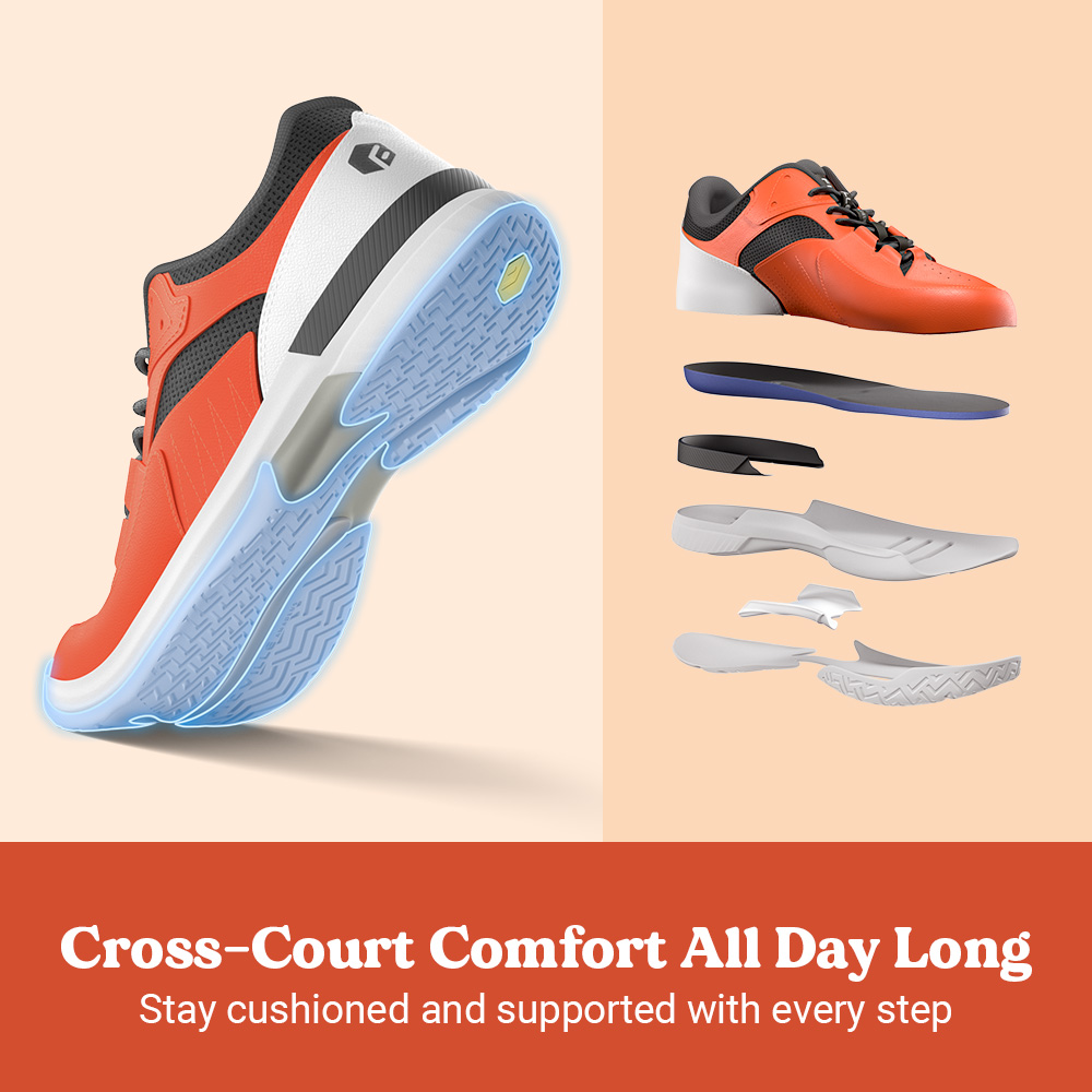 Zapatillas de pickleball para  - Men'S Shoes Plantar Fasciitis reseña y precio