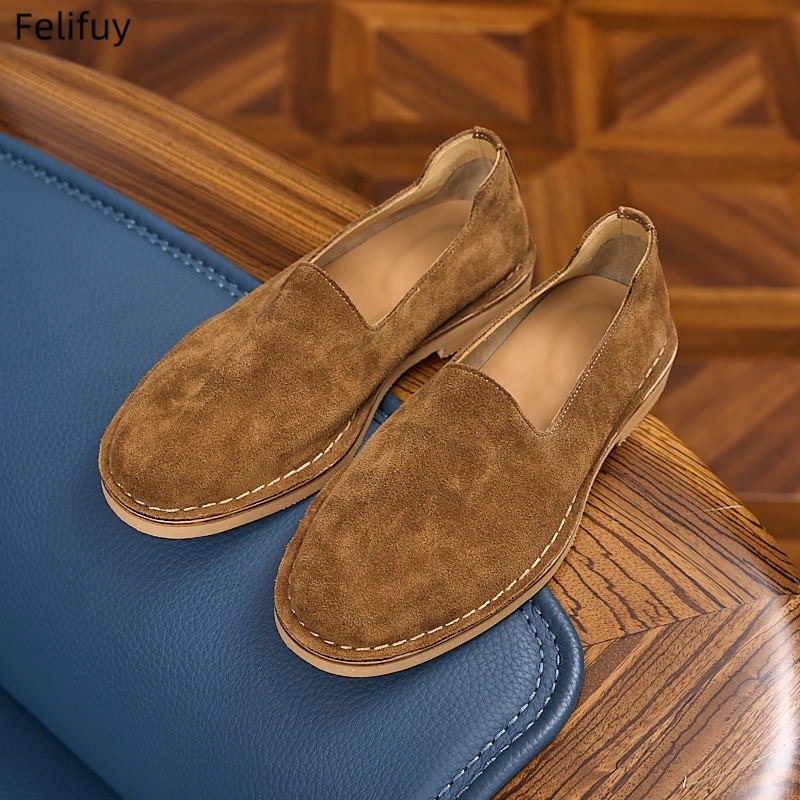 Mocasines de hombre de gamuza  - Boat Shoe Leather reseña y precio