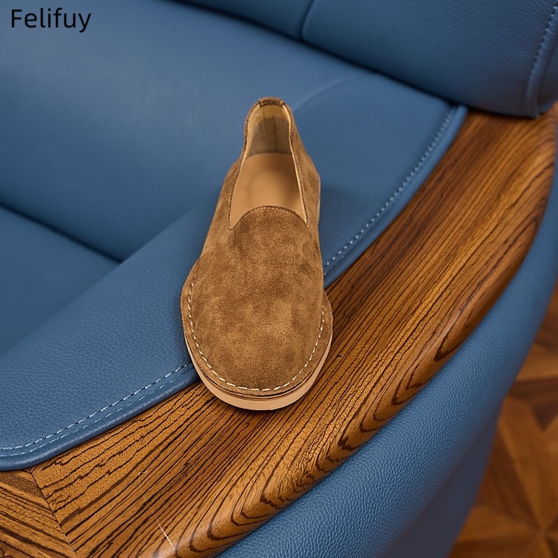 Mocasines de hombre de gamuza  - Boat Shoe Leather reseña y precio