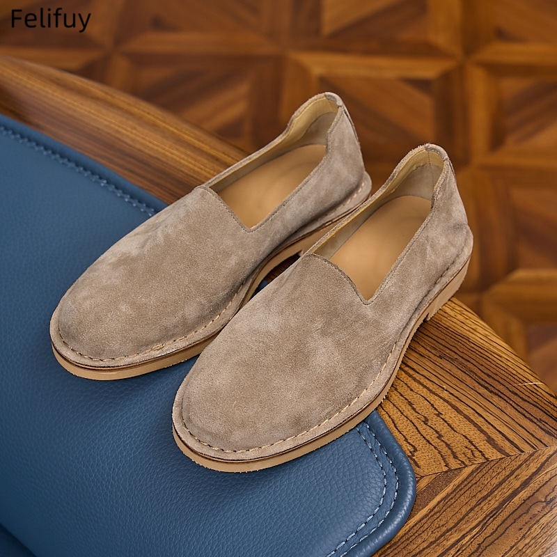 Mocasines de hombre de gamuza  - Boat Shoe Leather reseña y precio