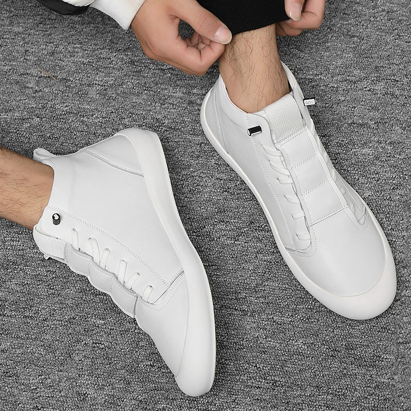 Zapatillas altas de cuero genu - Boat Shoe Leather reseña y precio