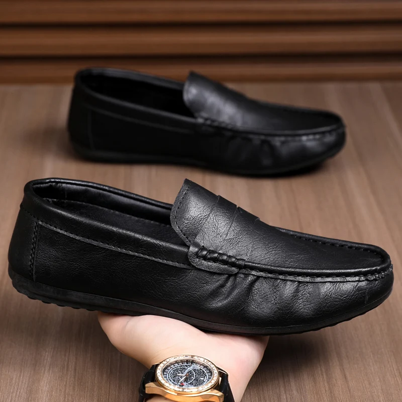 Zapatos de Hombre Casuales de  - Boat Shoe Leather reseña y precio