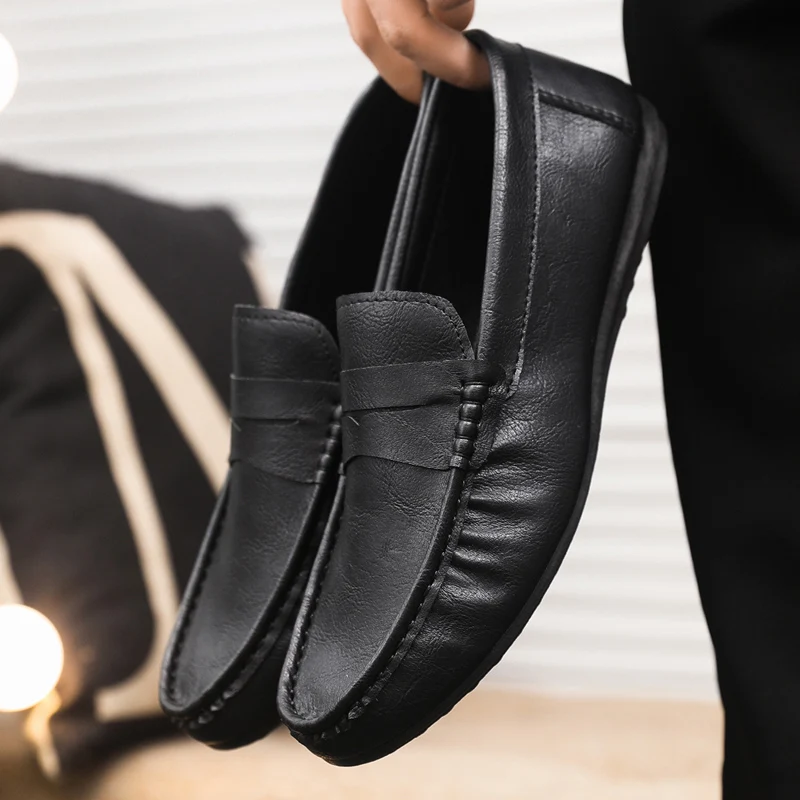 Zapatos de Hombre Casuales de  - Boat Shoe Leather reseña y precio
