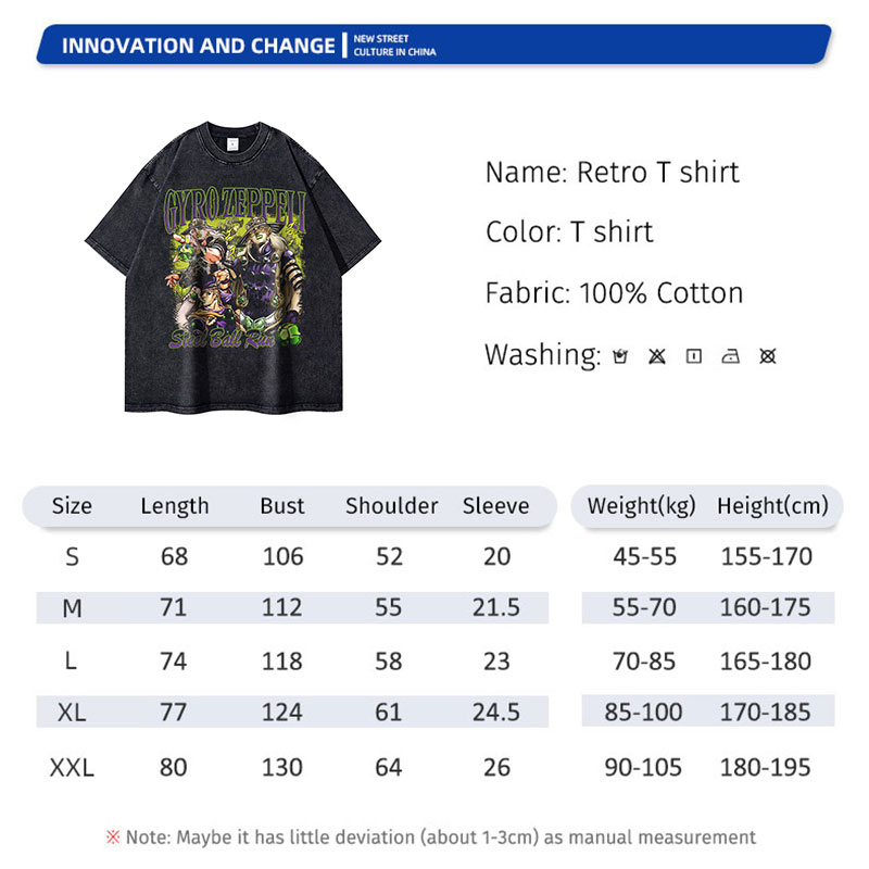 Bandai Anime JoJos camiseta Vi - Men'S Shoes Xl reseña y precio