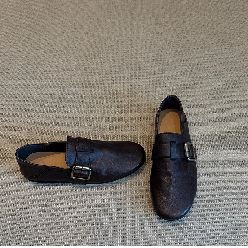 Zapatos planos de mujer, zapat - Boat Shoe Leather reseña y precio