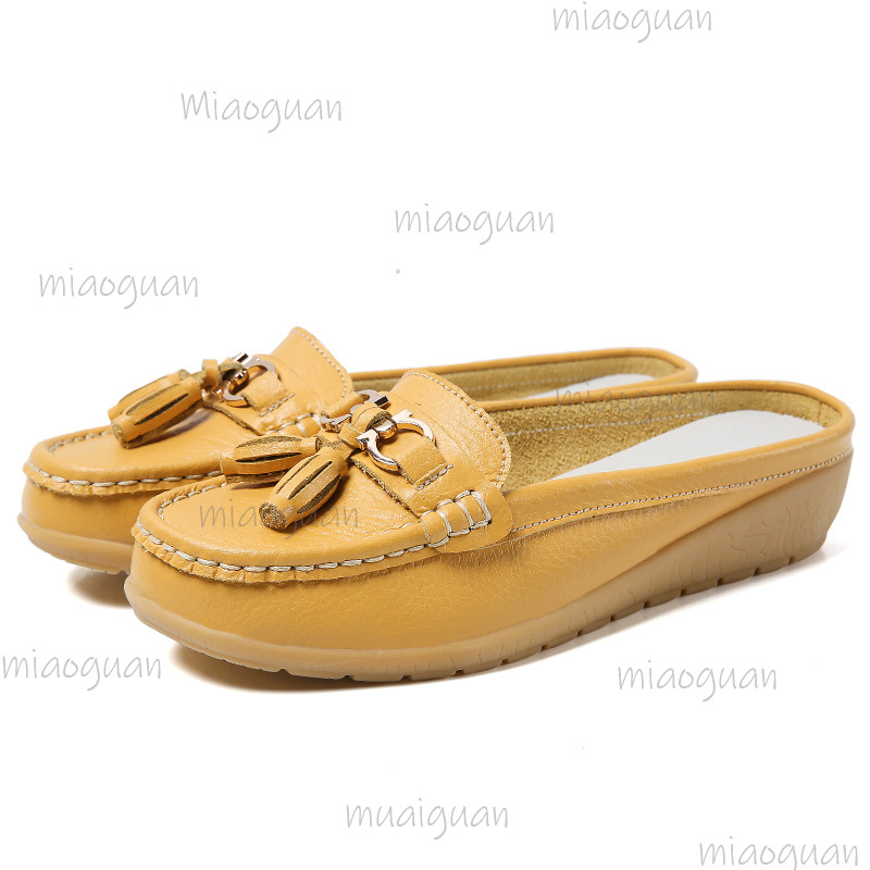 Mocasines de cuero con borlas  - Boat Shoe Leather reseña y precio