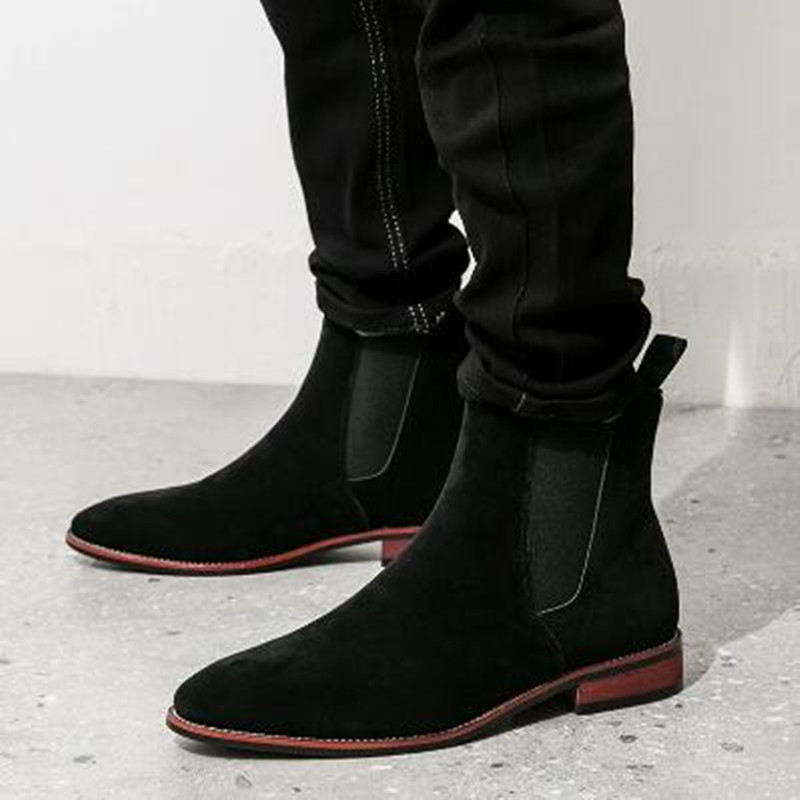 Botas Chelsea de Piel Genuina  - Men'S Shoes Top Brands reseña y precio