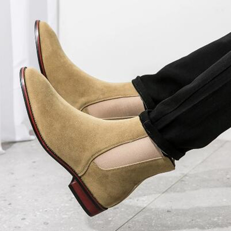 Botas Chelsea de Piel Genuina  - Men'S Shoes Top Brands reseña y precio