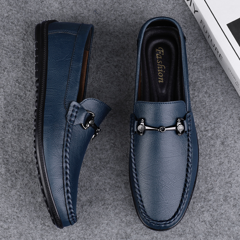 Nuevos Zapatos Negros para Hom - Boat Shoe Leather reseña y precio