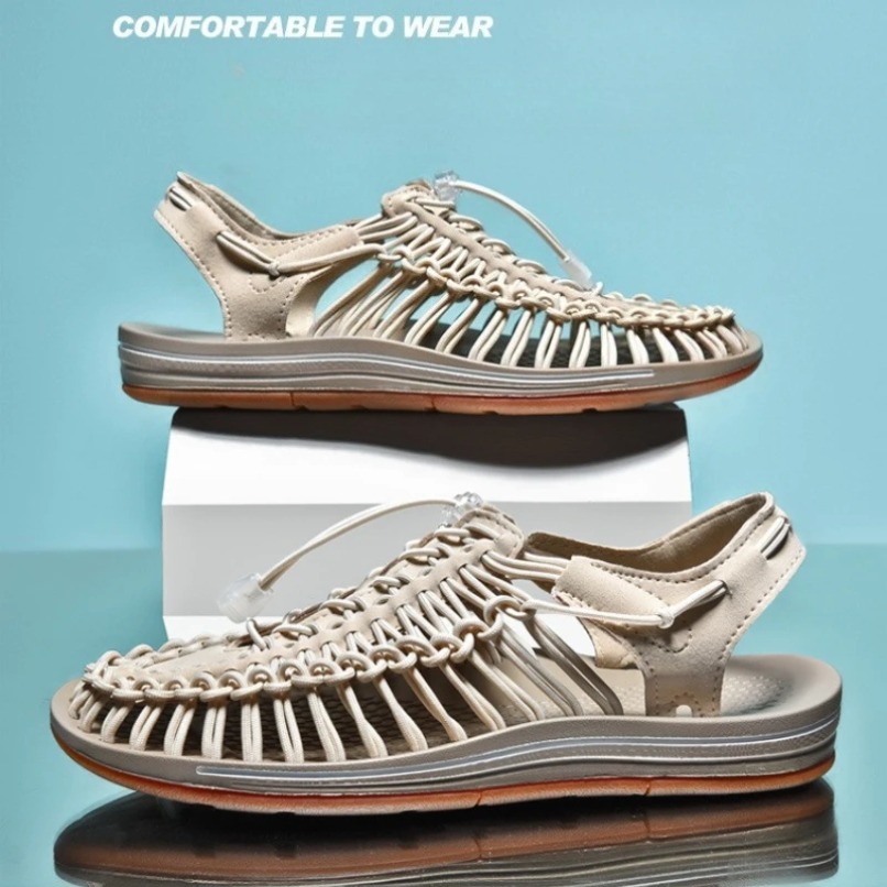 Sandalias Tejidas para Hombre, - Men Shoes Essentials reseña y precio
